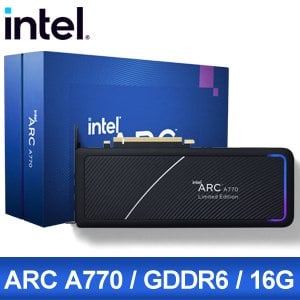 Intel Arc A770 16G 32 Xe Cores 顯示卡(送INTEL Arc 紫爆遊戲禮包)