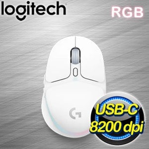 Logitech 羅技 G705 無線 美型炫光多工遊戲滑鼠《白》