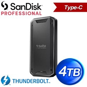 【客訂】SanDisk Professional PRO-G40 4TB 外接SSD