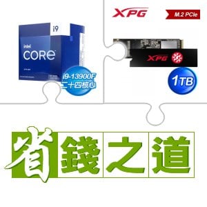 ☆自動省★ i9-13900F(X2)+威剛 SX8200 PRO 1TB M.2 PCIe SSD(X3)