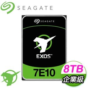 Seagate 希捷 Exos 7E10 8TB 3.5吋 7200轉 256M快取 SAS企業級硬碟(ST8000NM018B-5Y)