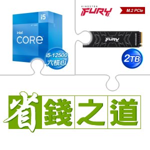 ☆自動省★ i5-12500(X3)+金士頓 FURY Renegade 2TB M.2 PCIe 4.0 SSD(X2)
