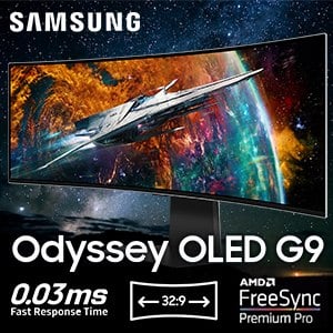 Samsung 三星 S49CG954SC 49型 Odyssey OLED G9 32:9 240Hz 曲面電競螢幕