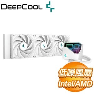 DEEPCOOL 九州風神 LT720 WH 360 一體式水冷 CPU散熱器《白》