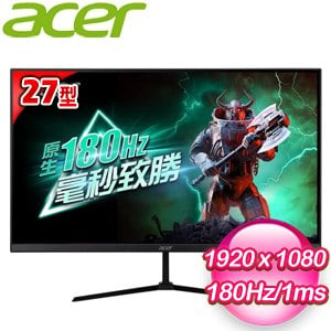 ACER 宏碁 QG270 S3 27型 180Hz 電競螢幕