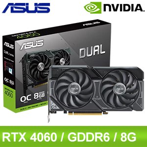 ASUS 華碩DUAL-RTX4060-O8G 顯示卡- AUTOBUY購物中心