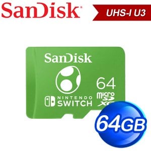 SanDisk Nintendo Switch 128GB Micro SDXC UHS-I(U3) 任天堂專用記憶