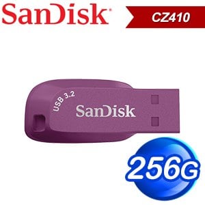 SanDisk CZ410 Ultra Shift 256GB U3隨身碟《薄暮紫》(讀取100MB/s)
