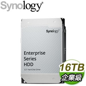 Synology 群暉 HAT5300 企業級 16TB 3.5吋 7200轉 256MB NAS硬碟(5年保)