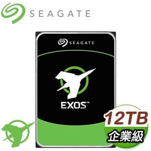 Seagate 希捷 Exos 12TB 3.5吋 7200轉 256M快取 SAS企業級硬碟(ST12000NM004j-5Y)