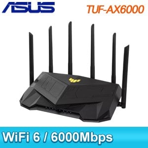 ASUS 華碩 TUF GAMING TUF-AX6000 Ai Mesh 雙頻 WiFi 6 電競路由器 分享器