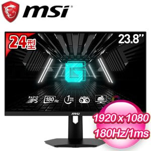 MSI 微星 G244F E2 24型 IPS 180Hz電競螢幕