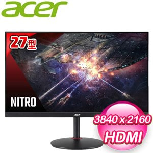 ACER 宏碁 XV272K V3 27型 IPS 4K 160Hz 電競螢幕