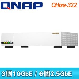 QNAP 威聯通 QHora-322 新世代 3x10GbE SD-WAN高速路由器