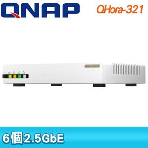 QNAP 威聯通 QHora-321 新世代 6x2.5GbE SD-WAN高速路由器