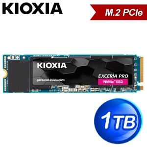 KIOXIA 鎧俠 EXCERIA PRO 1TB M.2 2280 PCIe NVMe Gen4x4 SSD
