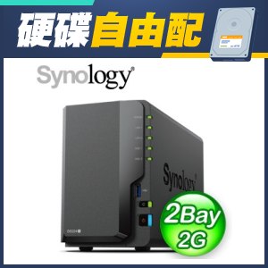 ☆自由配★ Synology 群暉 DS224+ 2-Bay NAS 網路儲存伺服器【Synology碟】