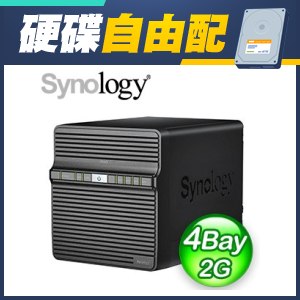 ☆自由配★ Synology 群暉 DiskStation DS423 4Bay NAS 網路儲存伺服器【Synology碟】