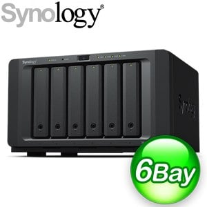 【升級五年保】Synology 群暉 DS1621+ 6-Bay NAS 網路儲存伺服器