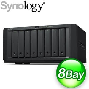 【升級五年保】Synology 群暉 DS1821+ 8-Bay NAS 網路儲存伺服器