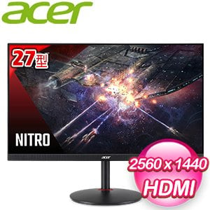 ACER 宏碁 XV272U W2 27型 IPS 2K 電競螢幕