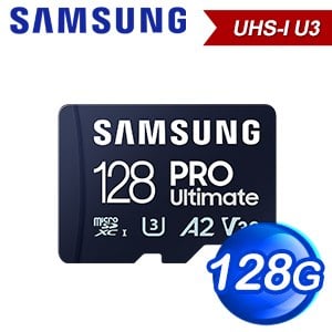 Samsung 三星 PRO Ultimate microSDXC UHS-I(U3) 128G記憶卡(MB-MY128SA/WW)