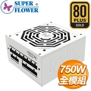 Super Flower 振華 LEADEX III 750W 金牌 全模組 電源供應器《白》(7年保)