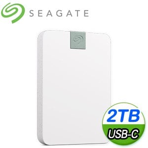 Seagate 希捷 Ultra Touch 2TB 外接硬碟《雲朵白》(STMA2000400)