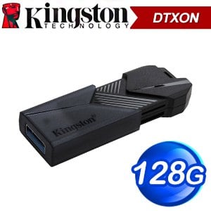 Kingston 金士頓 DataTraveler Exodia Onyx USB3.2 128GB 隨身碟(DTXON/128GB)