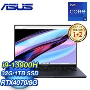 ASUS 華碩 UX6404VI-0022K13900H 14.5吋筆電《科技黑》(i9-13900H/32G/1TB/RTX4070)