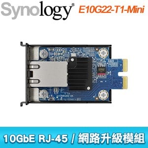 Synology 群暉 E10G22-T1-Mini 10GbE 網路升級模組
