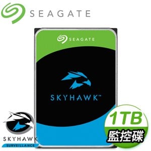 Seagate 希捷 監控鷹 SkyHawk 1TB 5400轉 256MB 監控硬碟(ST1000VX013-3Y)