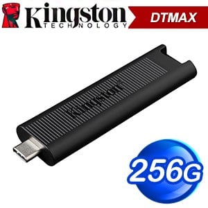 Kingston 金士頓 DataTraveler Max 256GB Type-C USB 3.2 隨身碟(DTMAX/256GB)