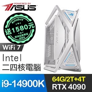 華碩系列【號令白起】i9-14900K二十四核 RTX4090 ROG電腦(64G/2T SSD/4T)