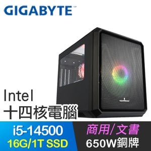 技嘉系列【地獄吹雪】i5-14500十四核 高效能電腦(16G/1TB SSD)