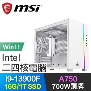 微星系列【幻影軍神Win】i9-13900F二十四核 A750 電玩電腦(16G/1T SSD/Win11)