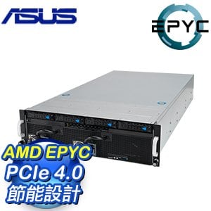 ASUS 華碩 ESC N4A-E11 單CPU 3U機架式 HGX A100 4GPU 40G伺服器(90SF01H1-M00690)