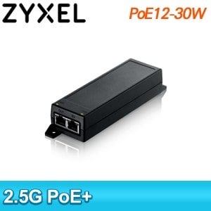 ZYXEL 合勤 PoE12-30W乙太網路電源供應連接器 2.5Gbps 30W PoE++ injector