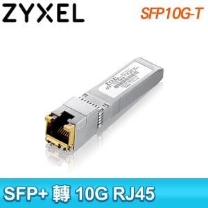 ZYXEL 合勤 SFP10G-T SPF+銅纜模組 10Gbps CAT6a/CAT7 雙絞線 RJ45 30m