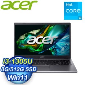 Acer 宏碁 Aspire 5 A515-58P-30EZ 15.6吋 輕薄強效筆電(i3-1305U/8G/512G/W11)