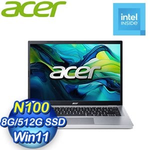 Acer 宏碁 Aspire GO AG14-31P-C4EP 14吋文書筆電(N100/8G/512G/W11)