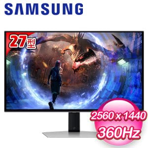 Samsung 三星 Odyssey G6 OLED S27DG602SC 27型 2K 360Hz窄邊美型螢幕(HDMI/DP)
