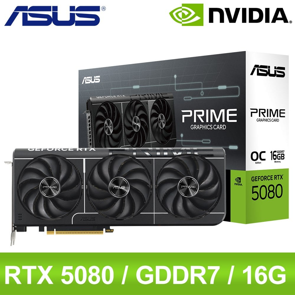 ASUS 華碩 PRIME-RTX5080-O16G 顯示卡