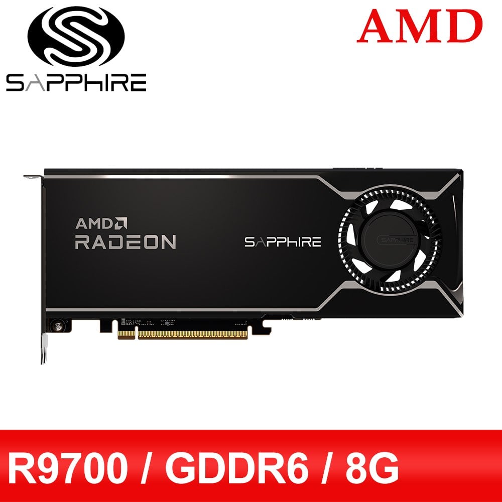 SAPPHIRE 藍寶石 AMD RADEON AI PRO R9700 32G D6 顯示卡