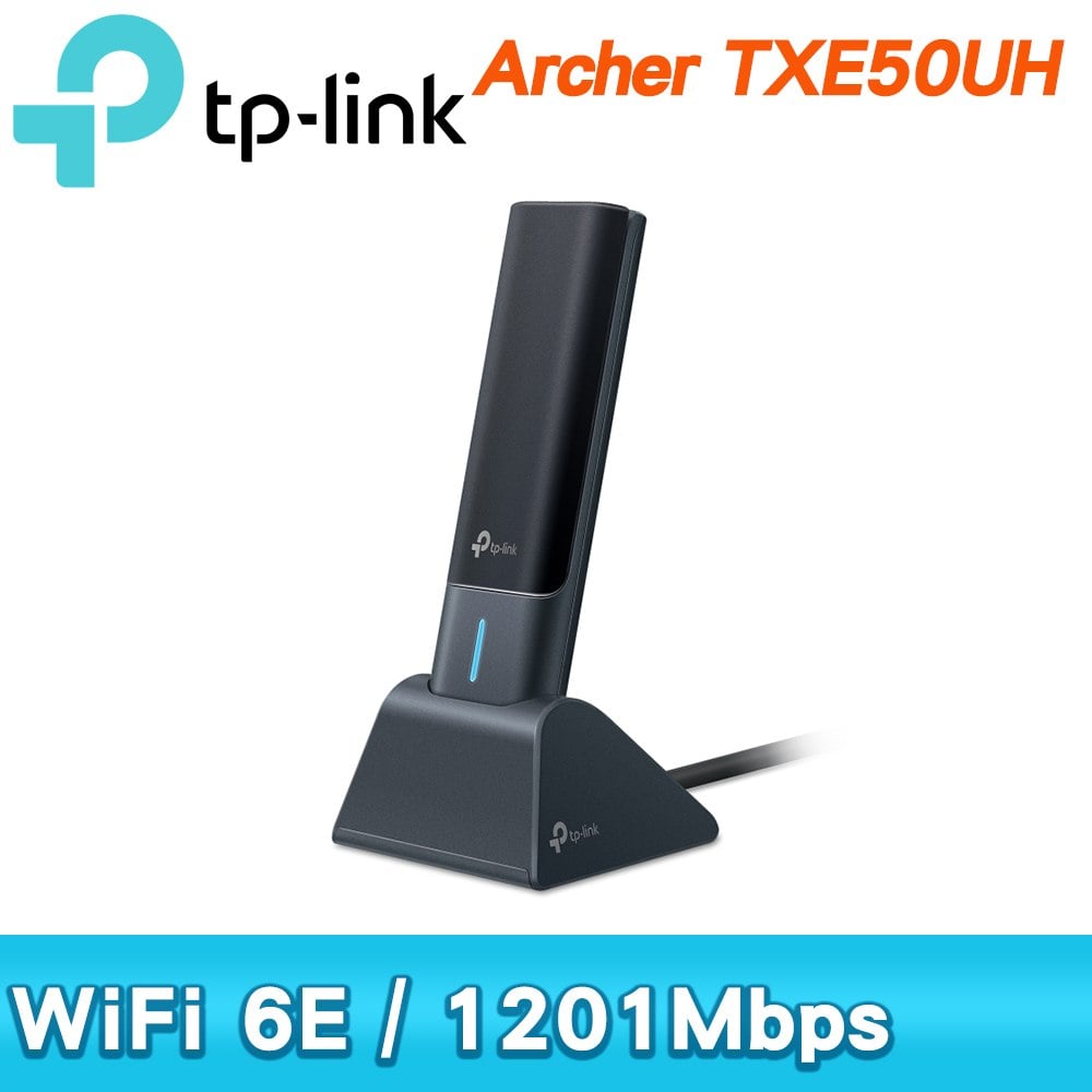 TP-LINK Archer TXE50UH AXE3000 Wi-Fi 6E 高增益無線 USB 網卡