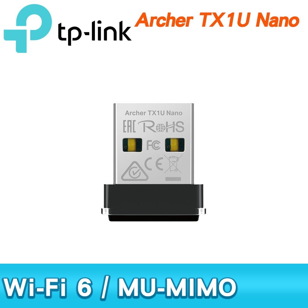 TP-LINK Archer TX1U Nano AX300 Nano Wi-Fi 6 無線 USB 網卡